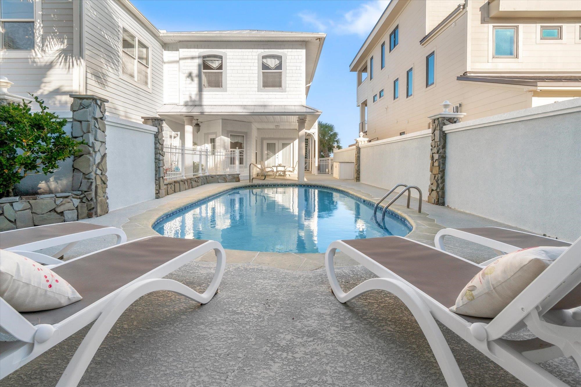 5042 Atlantic View St. Augustine, FL 32080 - Photo 29 of 72 View of pool featuring a patio area