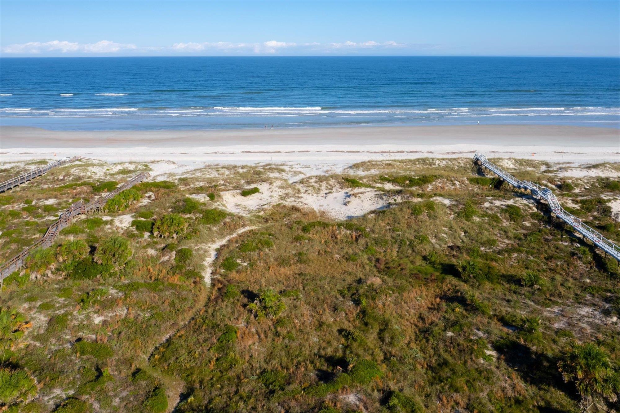 5042 Atlantic View St. Augustine, FL 32080 - Photo 4 of 72 Aerial view of property and surrounding area with expansive coastline