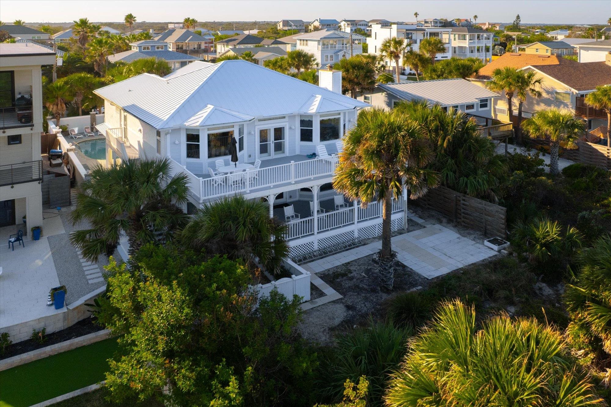 5042 Atlantic View St. Augustine, FL 32080 - Photo 60 of 72 Aerial perspective of suburban area