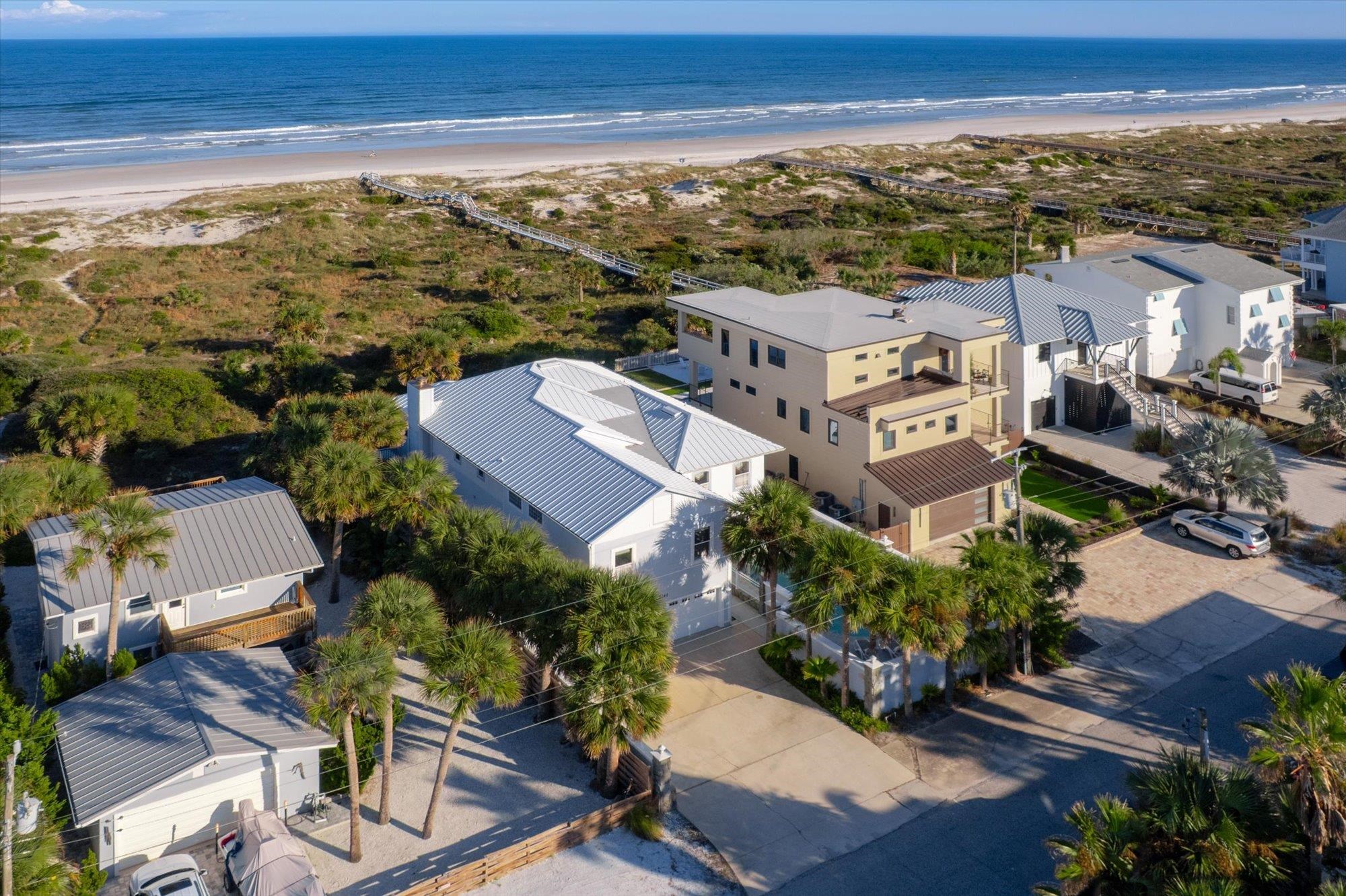 5042 Atlantic View St. Augustine, FL 32080 - Photo 65 of 72 Aerial perspective of suburban area featuring unending shoreline