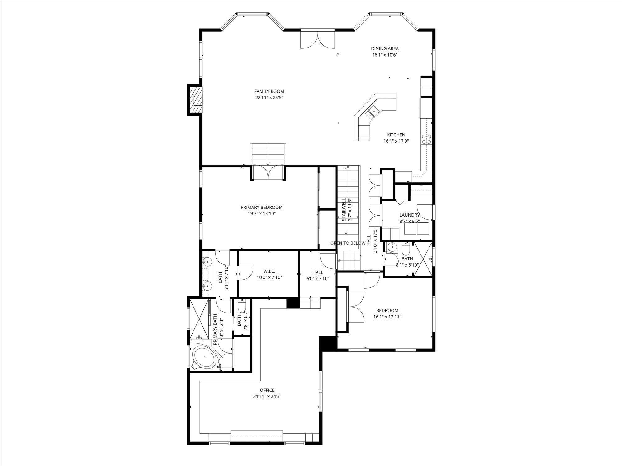 5042 Atlantic View St. Augustine, FL 32080 - Photo 72 of 72 View of floor plan / room layout