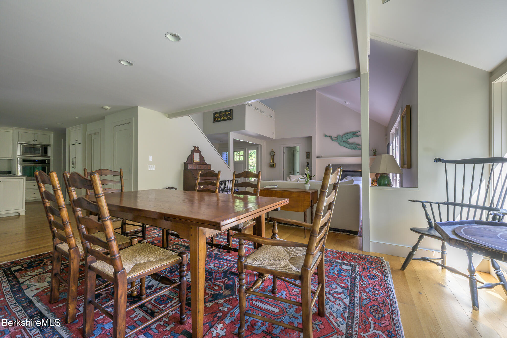 91 North Undermountain Road Egremont, MA 01230 - Photo 19 of 64 a view of a dining room with furniture