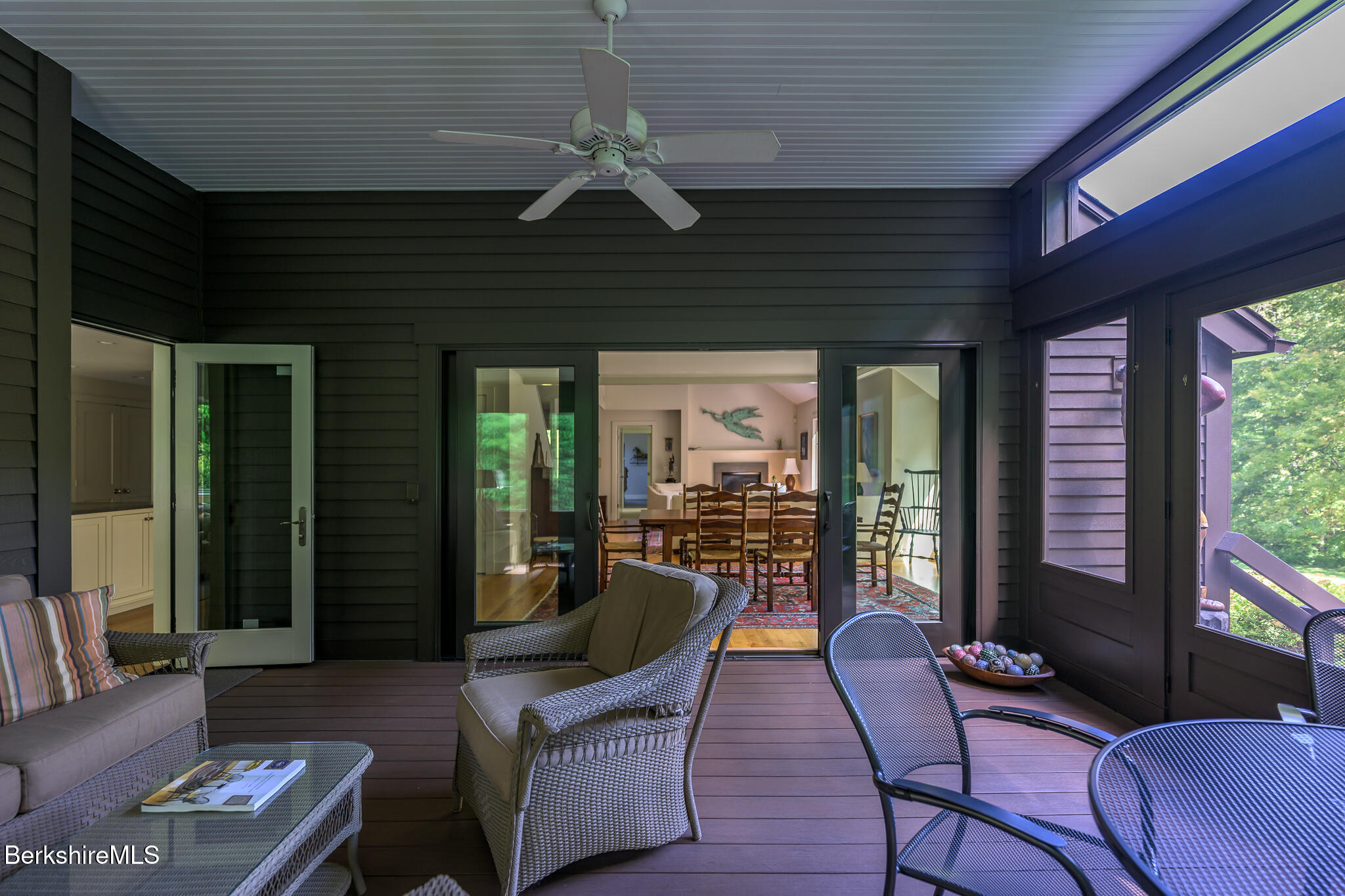 91 North Undermountain Road Egremont, MA 01230 - Photo 23 of 64 a outdoor living space with furniture and a potted plant