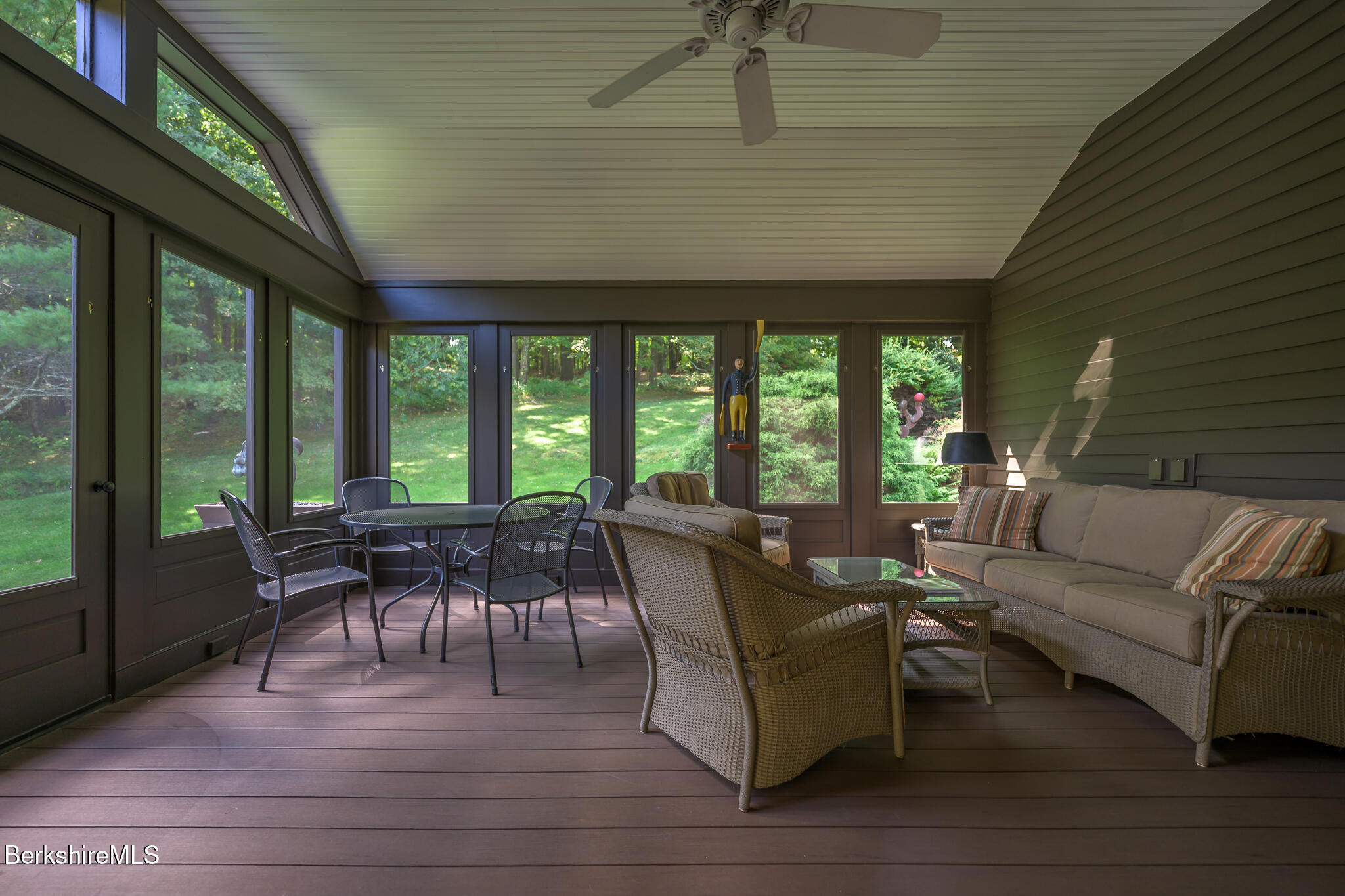 91 North Undermountain Road Egremont, MA 01230 - Photo 24 of 64 a living room with furniture and a large window