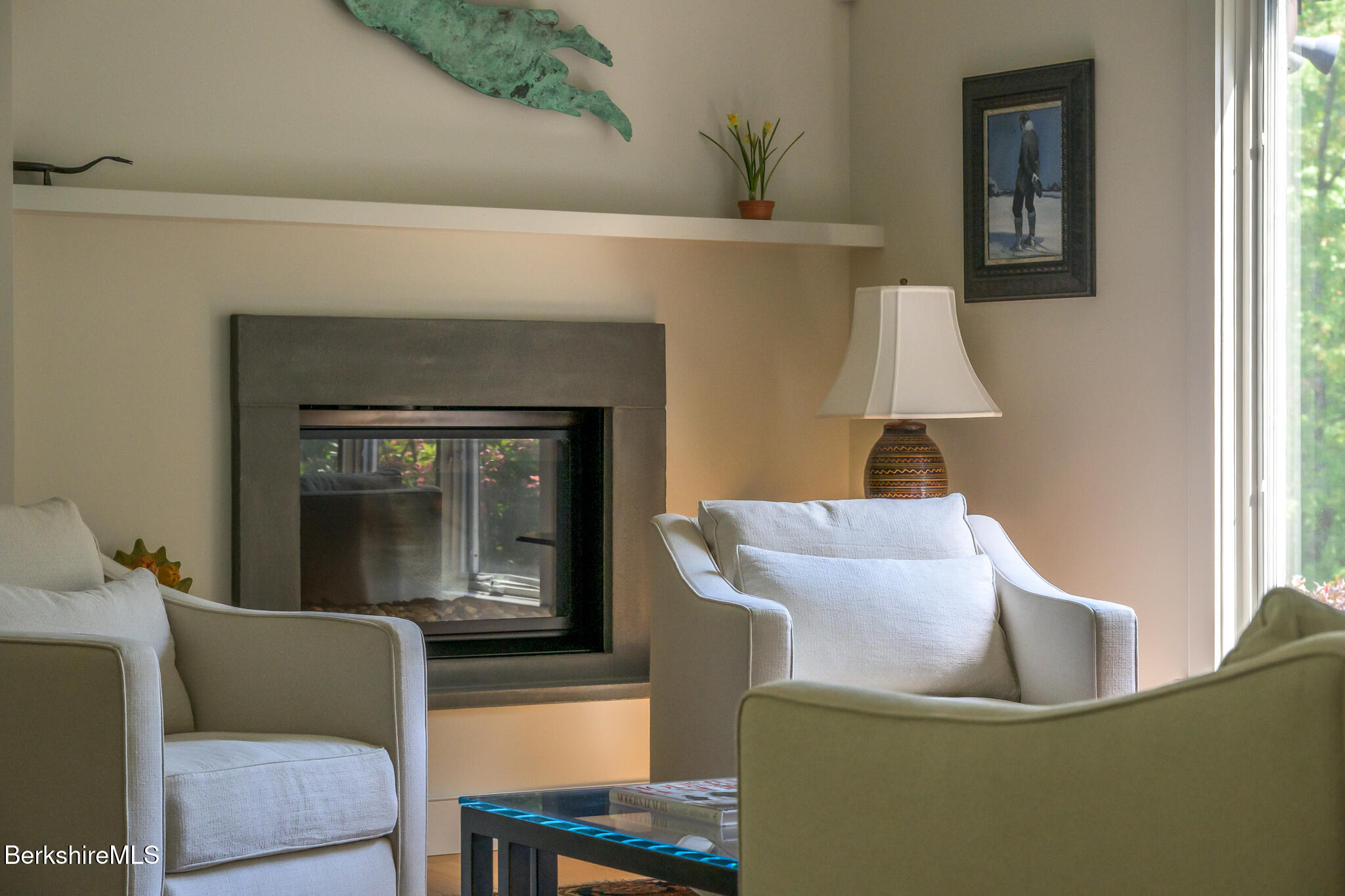 91 North Undermountain Road Egremont, MA 01230 - Photo 30 of 64 a living room with furniture and a window