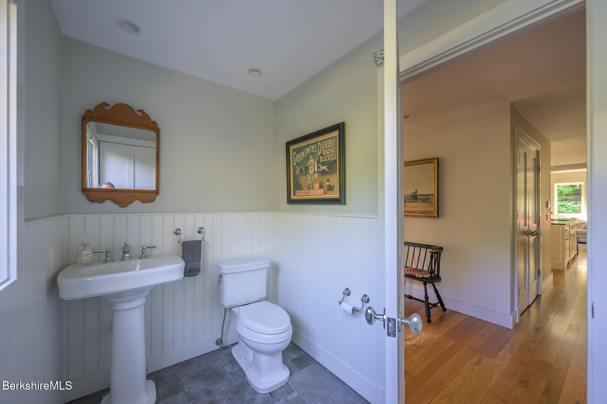91 North Undermountain Road Egremont, MA 01230 - Photo 40 of 64 a bathroom with a toilet sink and mirror