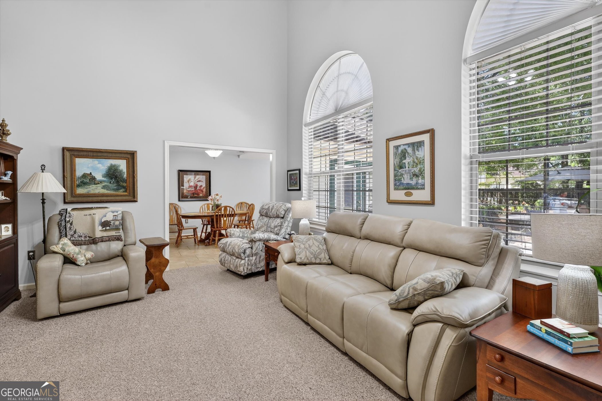 7 Towne Lake Court Pooler, GA 31322 - Photo 15 of 50 a living room with furniture and a large window