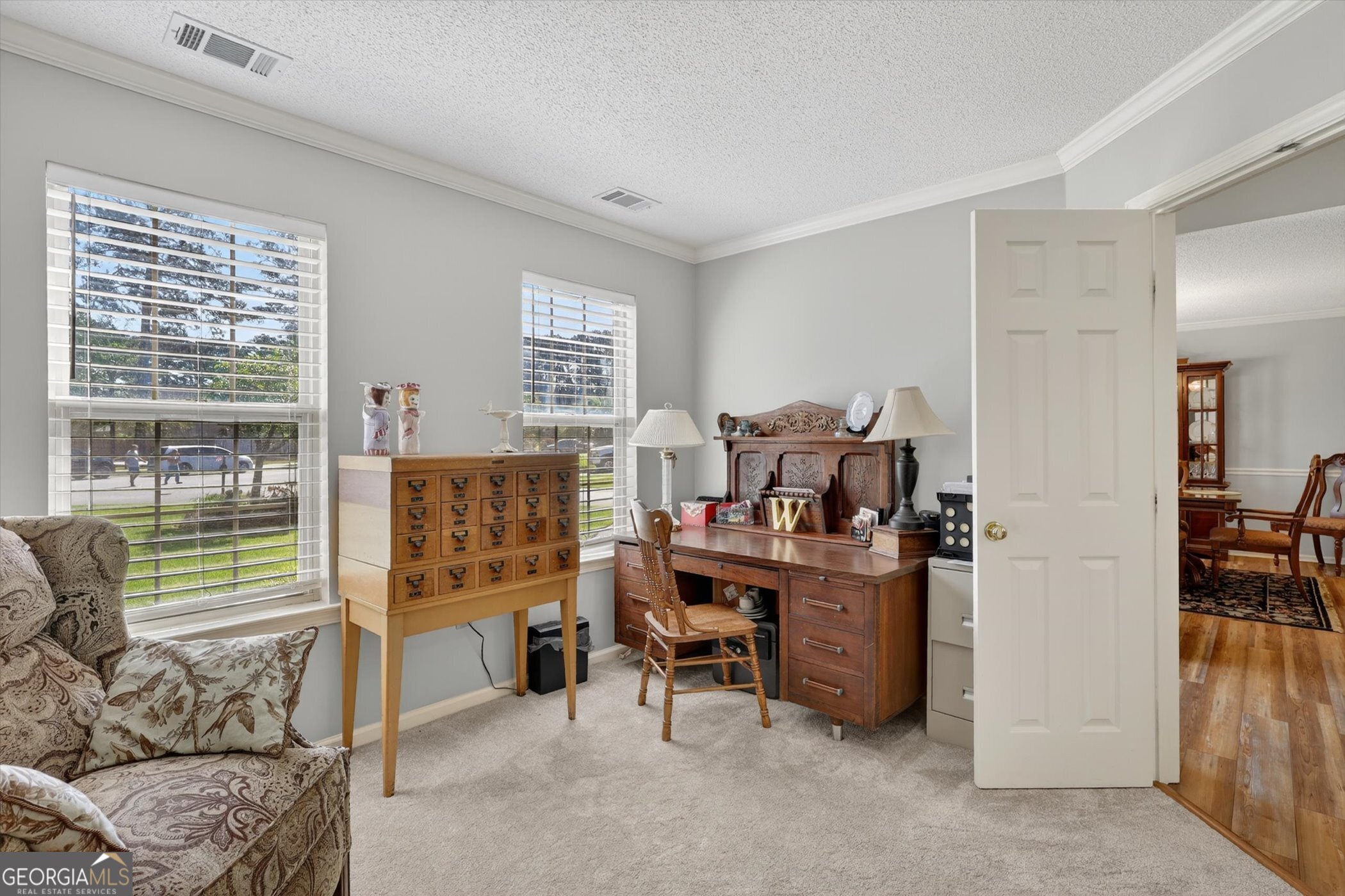 7 Towne Lake Court Pooler, GA 31322 - Photo 8 of 50 a view of a workspace with furniture and a window