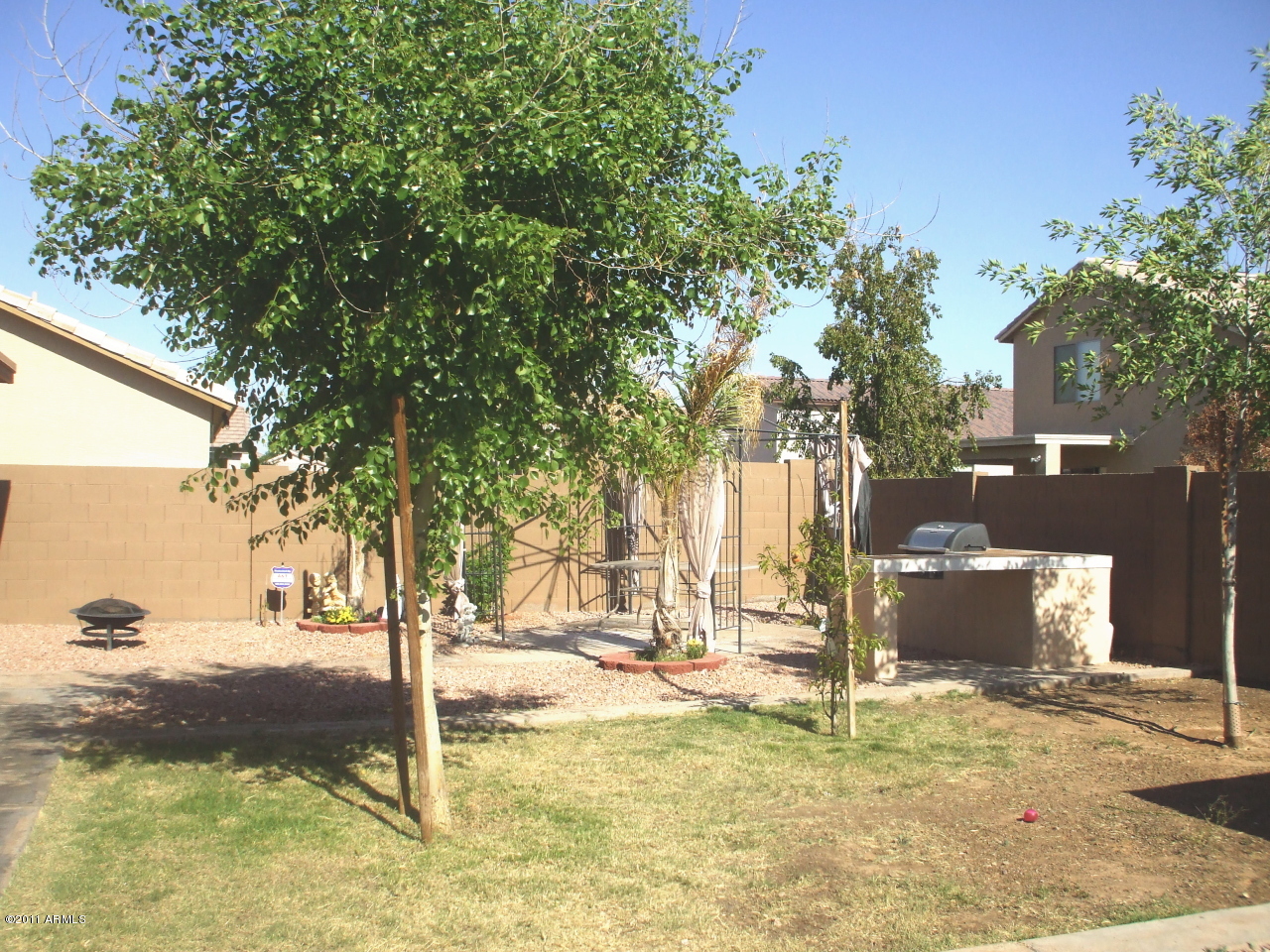 4343 West Darrel Road Laveen, AZ 85339 - Photo 17 of 18 Back Yard Built in BBQ