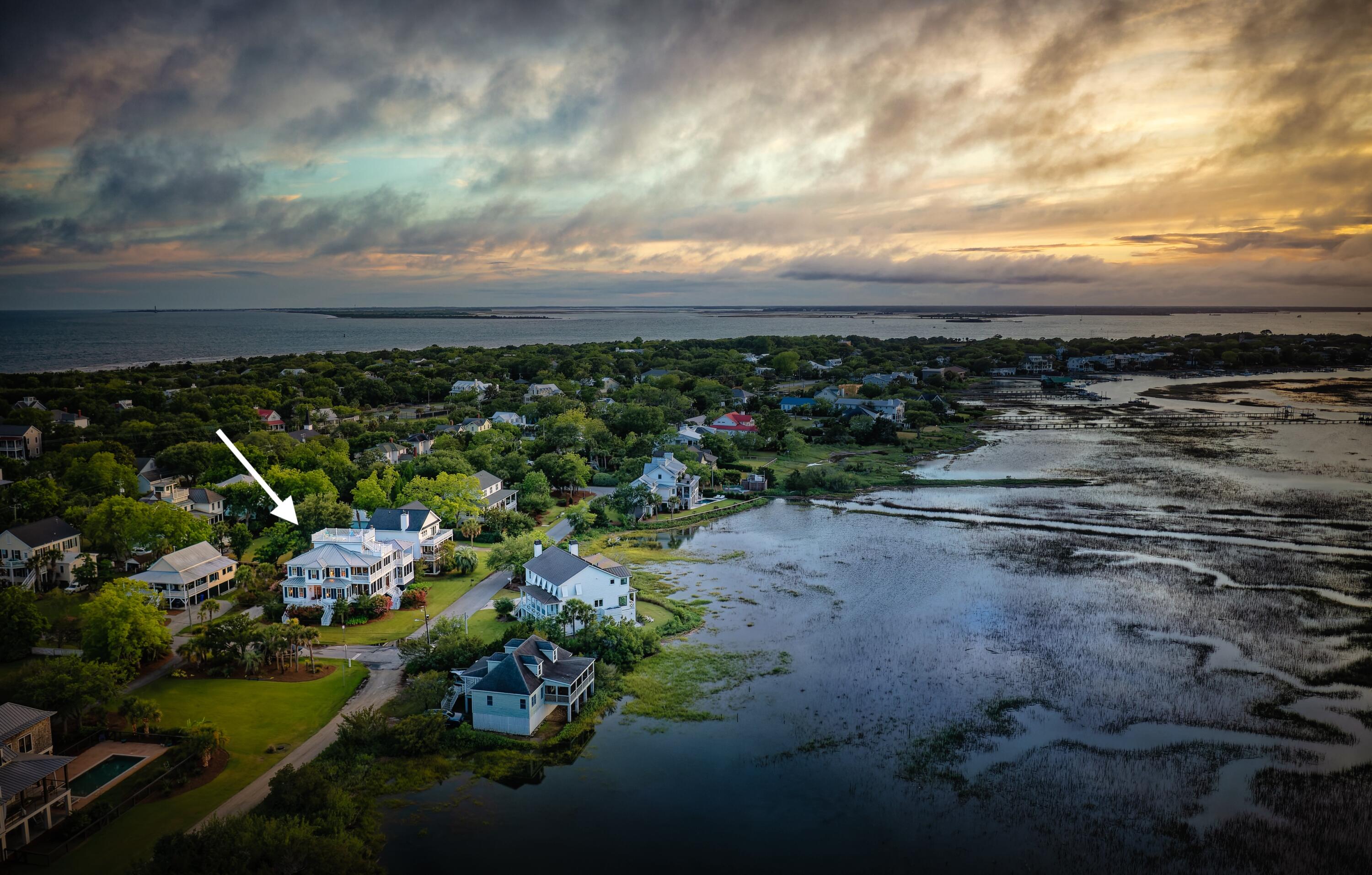 1817 Back Street Sullivans Island, SC 29482 - Photo 2 of 77 Aerial View