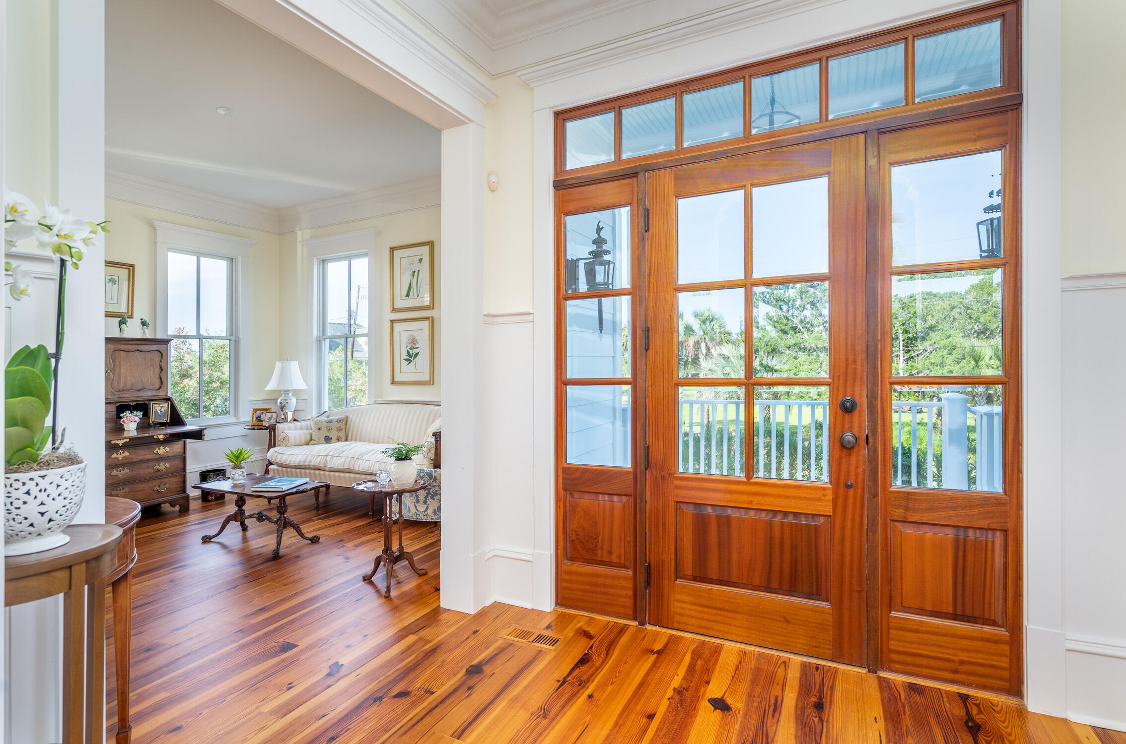 1817 Back Street Sullivans Island, SC 29482 - Photo 28 of 77 Foyer & Formal Living Room