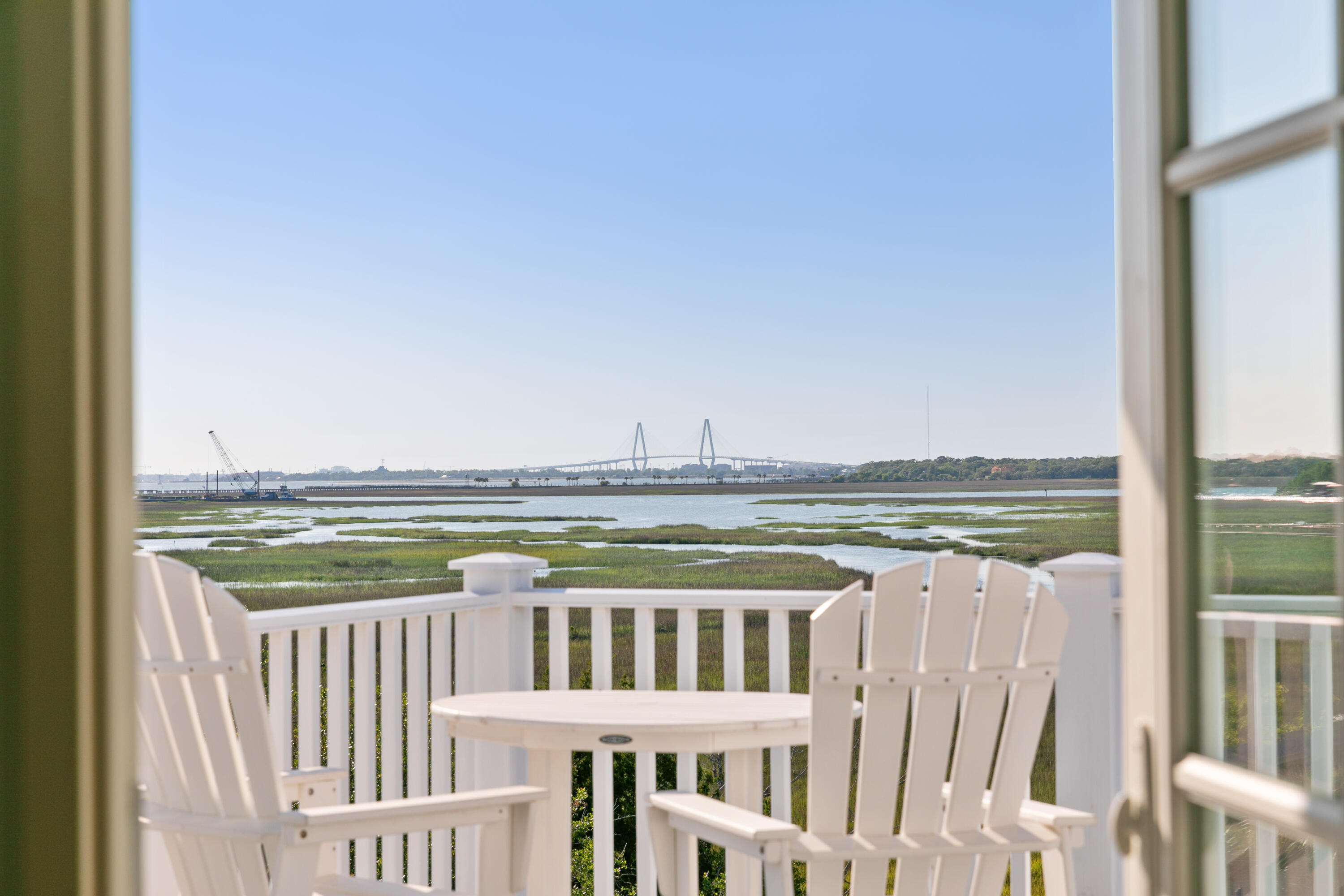 1817 Back Street Sullivans Island, SC 29482 - Photo 57 of 77 Sun Deck with Bridge Views
