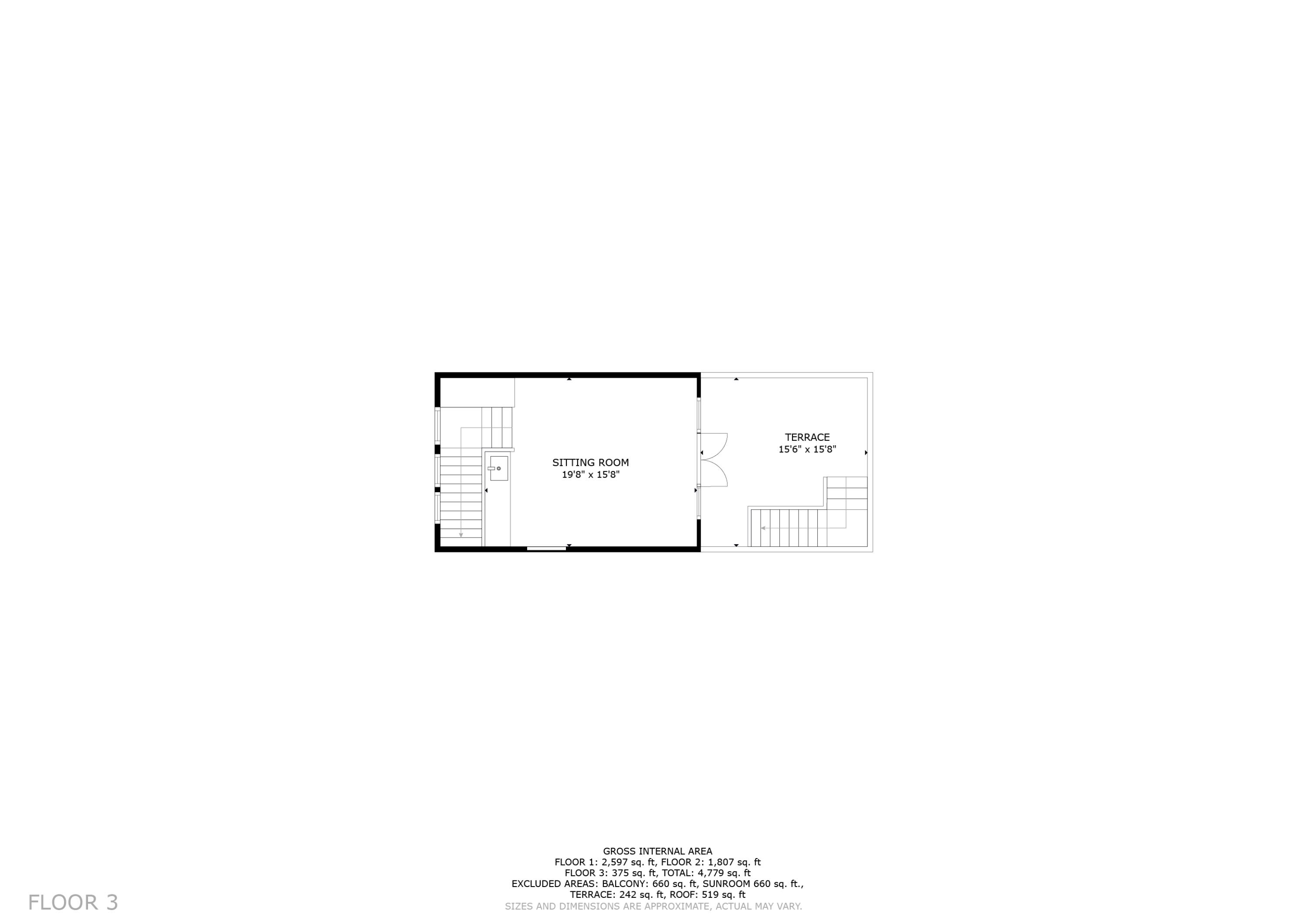 1817 Back Street Sullivans Island, SC 29482 - Photo 76 of 77 Observatory/Third Floor