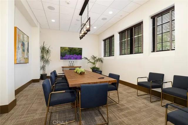 a view of a livingroom with furniture