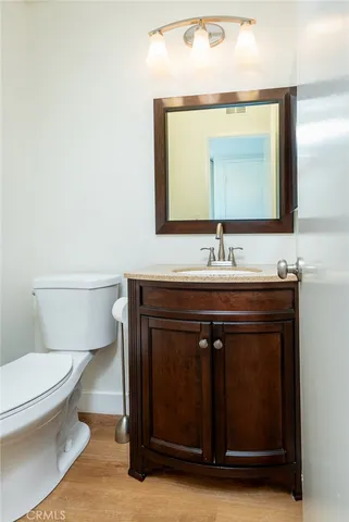 a view of small space with a sink
