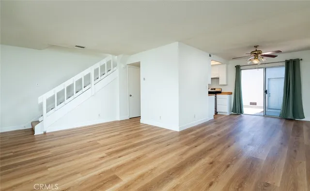wooden floor in an empty room