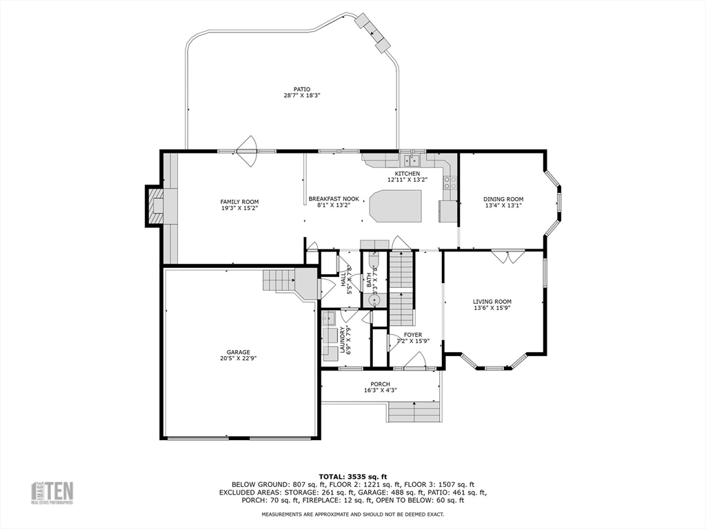 5 Spring House Lane Cumberland, RI 02864 - Photo 30 of 34 a picture of a floor plan