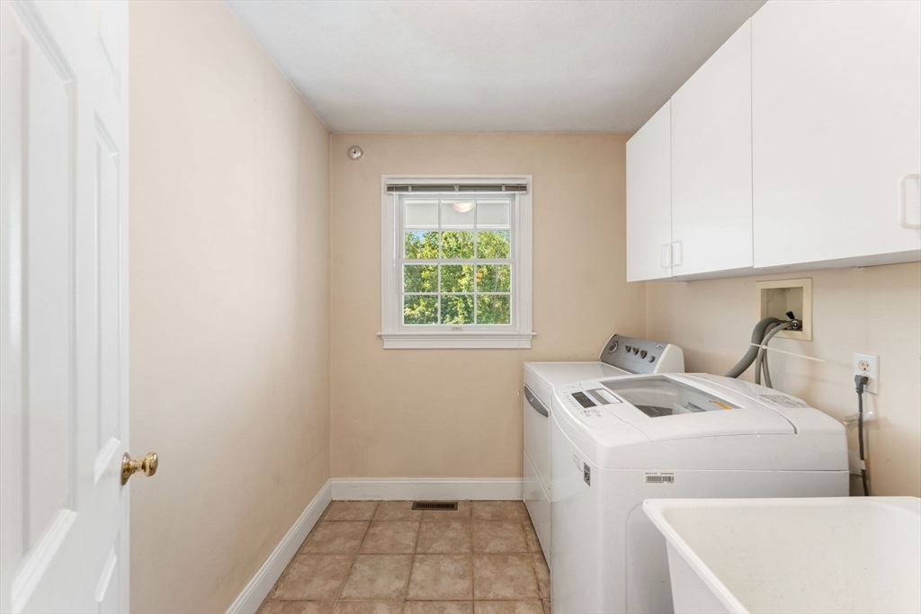 5 Spring House Lane Cumberland, RI 02864 - Photo 10 of 34 a utility room with dryer and washer