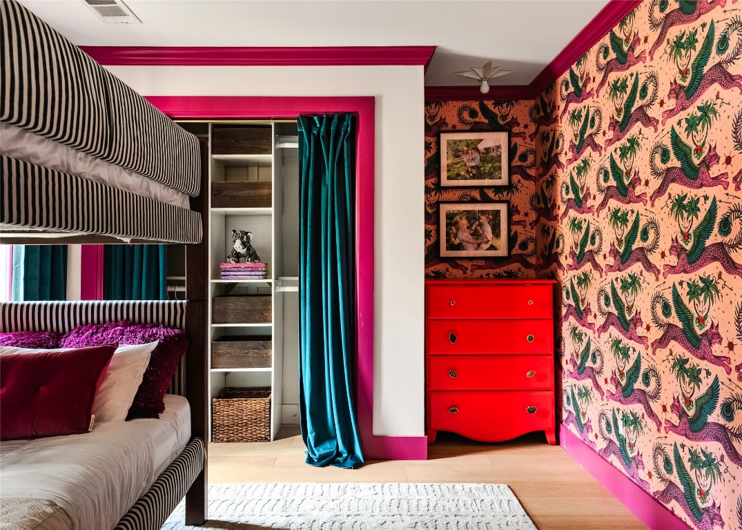 4203 Afton Lane Austin, TX 78744 - Photo 15 of 24 a view of a living room with a couch and a bookshelf