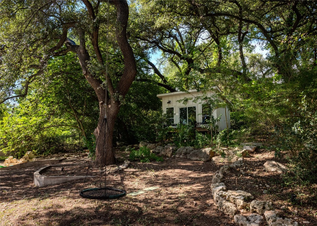 4203 Afton Lane Austin, TX 78744 - Photo 23 of 24 a view of a house with a yard