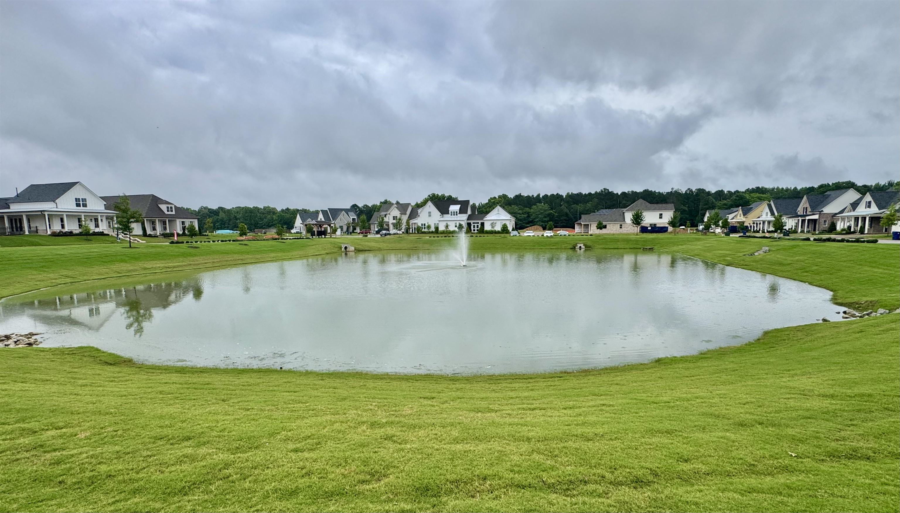 20 Rambling Rex Trail Piperton, TN 38017 - Photo 5 of 31 a view of a lake with houses in the back