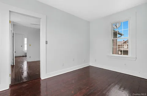 wooden floor in an empty room