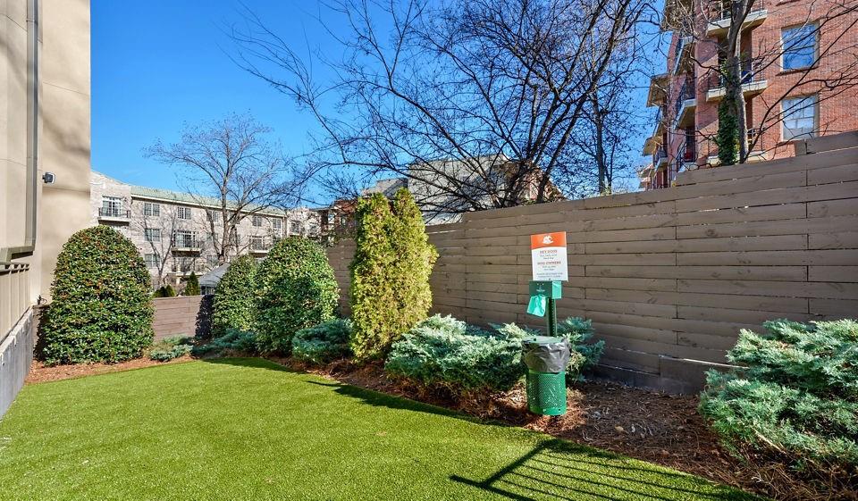 1045 Piedmont Avenue Northeast, Unit 1B1BA Atlanta, GA 30309 - Photo 8 of 16 a view of a garden