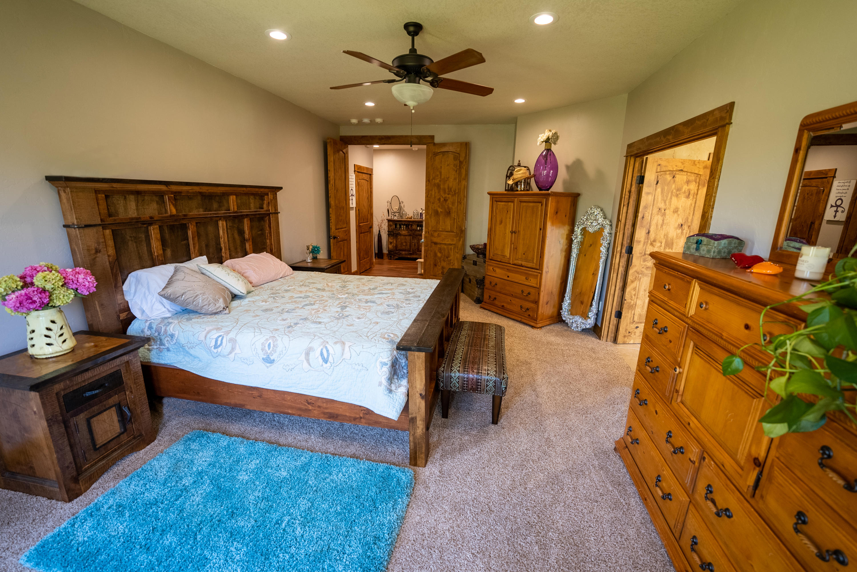 63545 Overtree Road Bend, OR 97701 - Photo 28 of 63 Huge main level master suite offers privacy off one branch of the hallway
