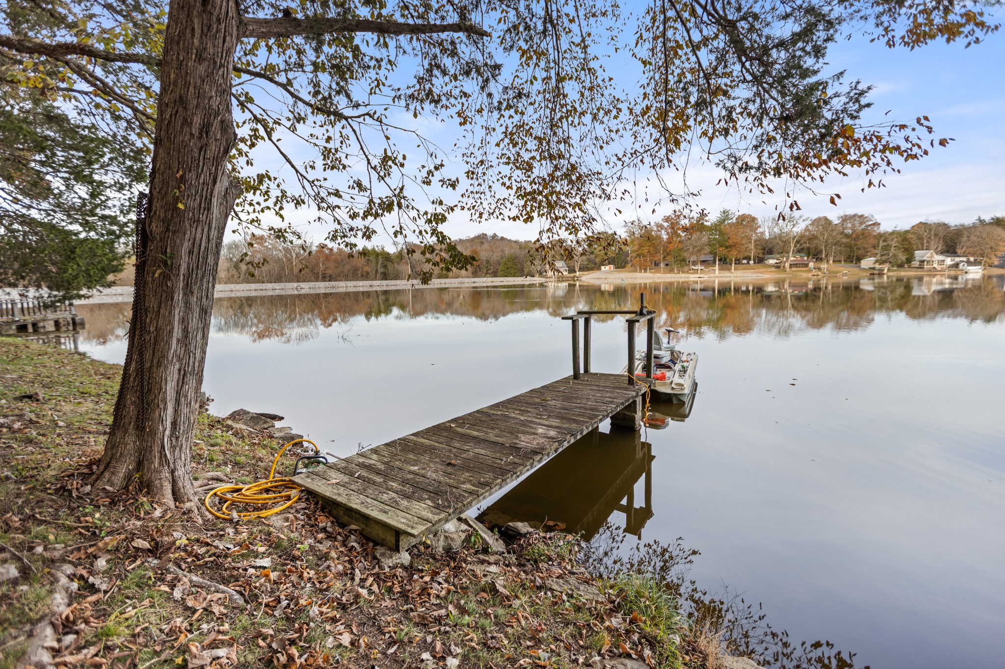 116 Lincoln Lake Road Kelso, TN 37348 - Photo 11 of 46 a view of a lake with a mountain