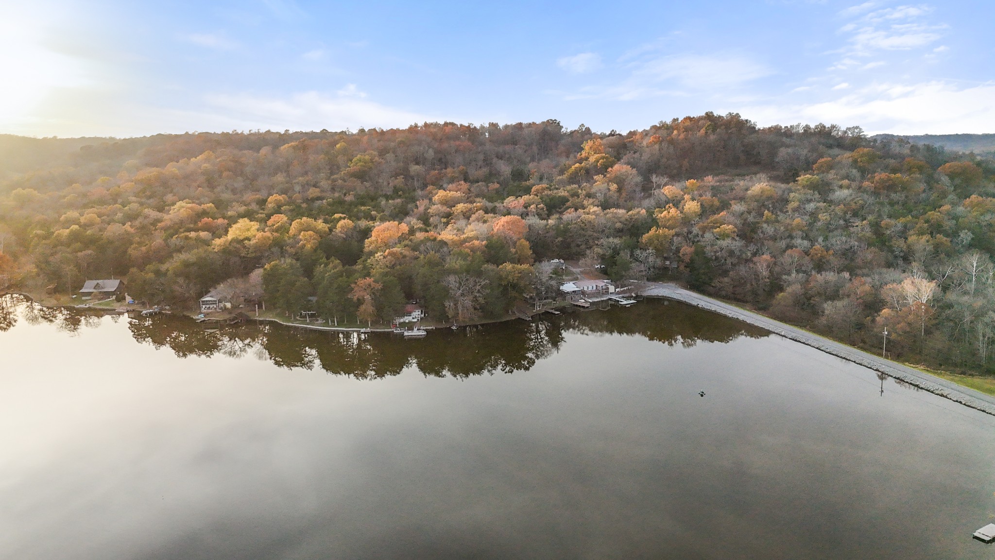 116 Lincoln Lake Road Kelso, TN 37348 - Photo 45 of 46 a view of a lake from a mountain