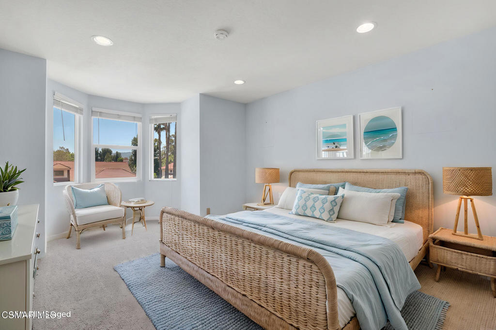 5339 Seneca Place Simi Valley, CA 93063 - Photo 53 of 76 a bedroom with a bed and a couch