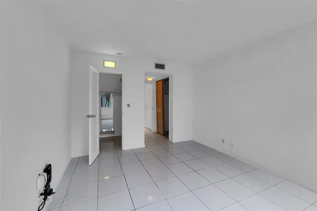 a close view of walk in closet