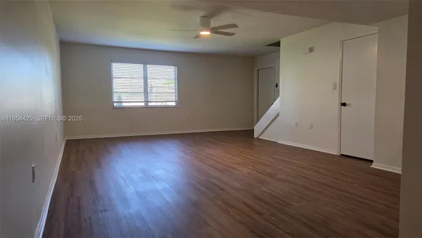 wooden floor in a room