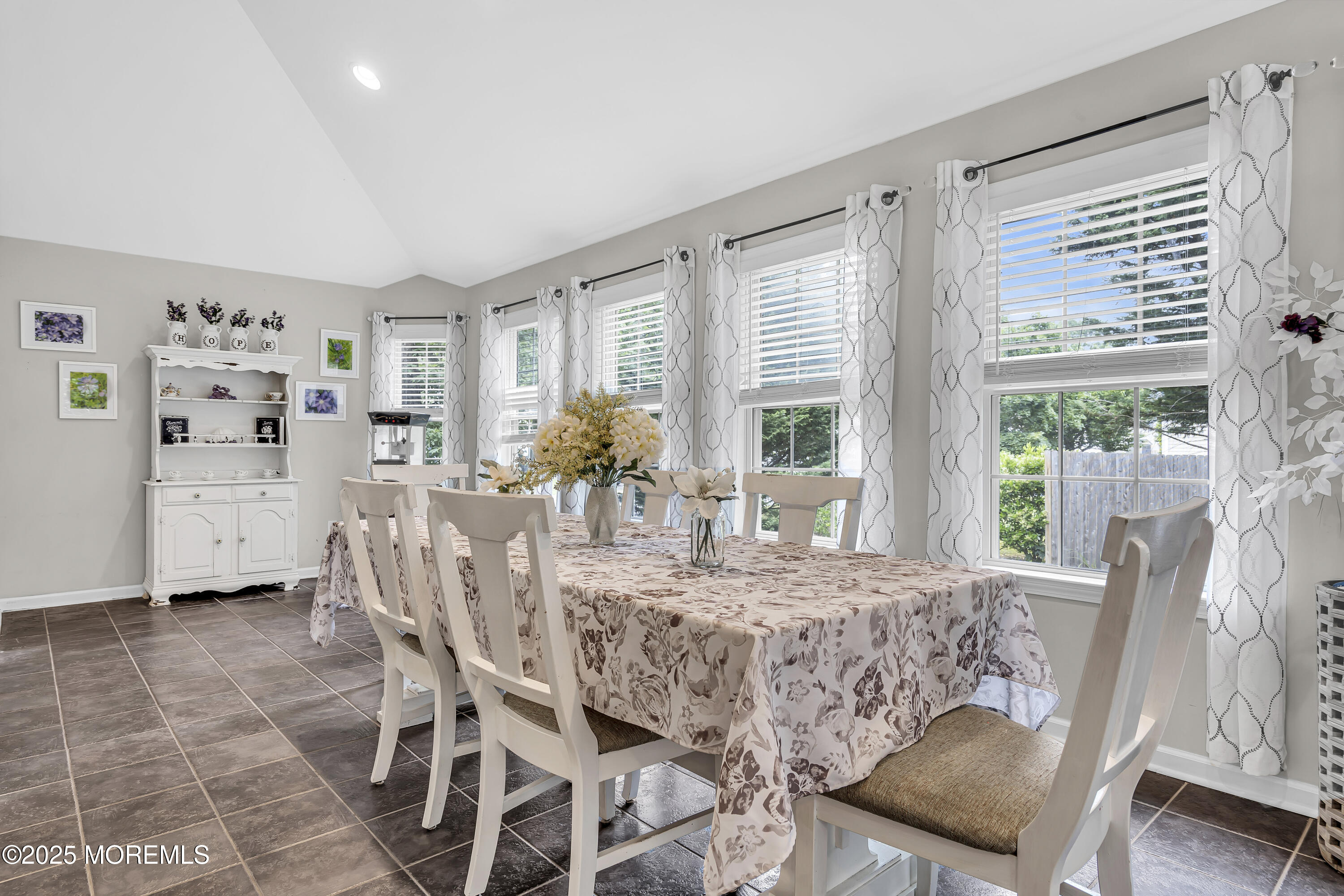167 Captain Road Manahawkin, NJ 08050 - Photo 22 of 86 a view of a dining room with furniture window and outside view