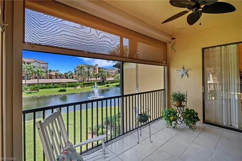 a view of a porch