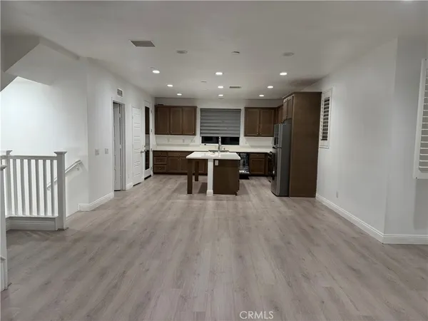 a close view of closet