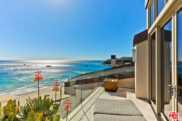 a view of outdoor space with seating area