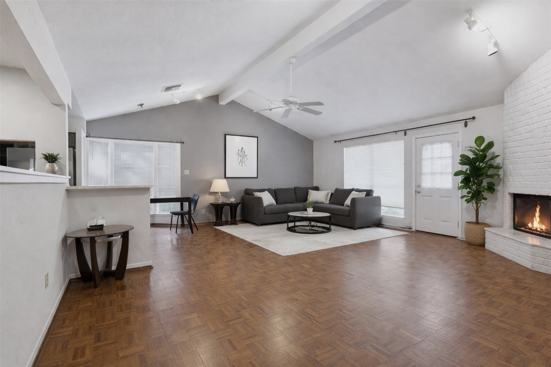 17011 Kings Walk Lane Houston, TX 77070 - Photo 5 of 50 a living room with furniture and a wooden floor