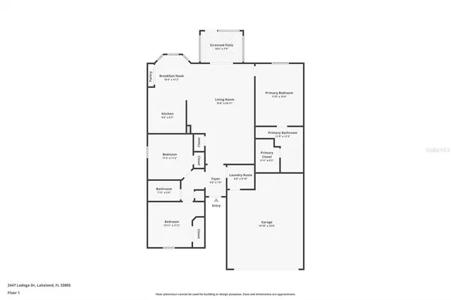a picture of floor plan