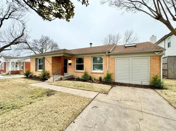 a view of a house with a patio