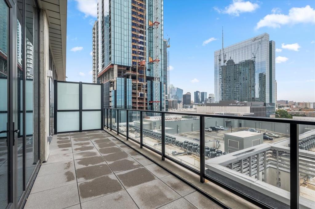 84 East Avenue, Unit 1202 Austin, TX 78701 - Photo 20 of 39 a view of balcony with staircase