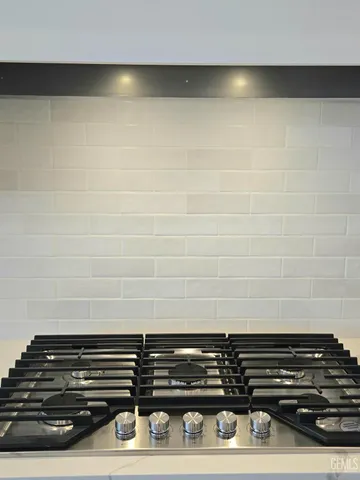 a close view of stove