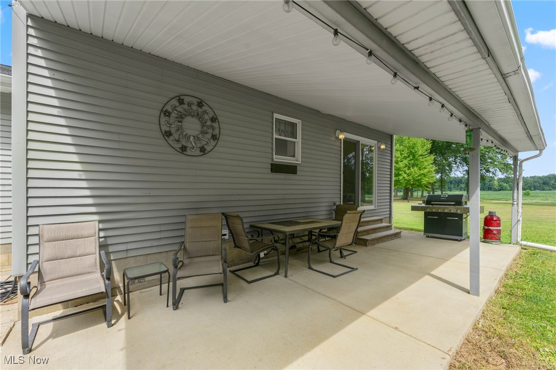 1761 Rustic Run Road Warren, OH 44481 - Photo 15 of 45 View of patio / terrace featuring entry steps and a grill