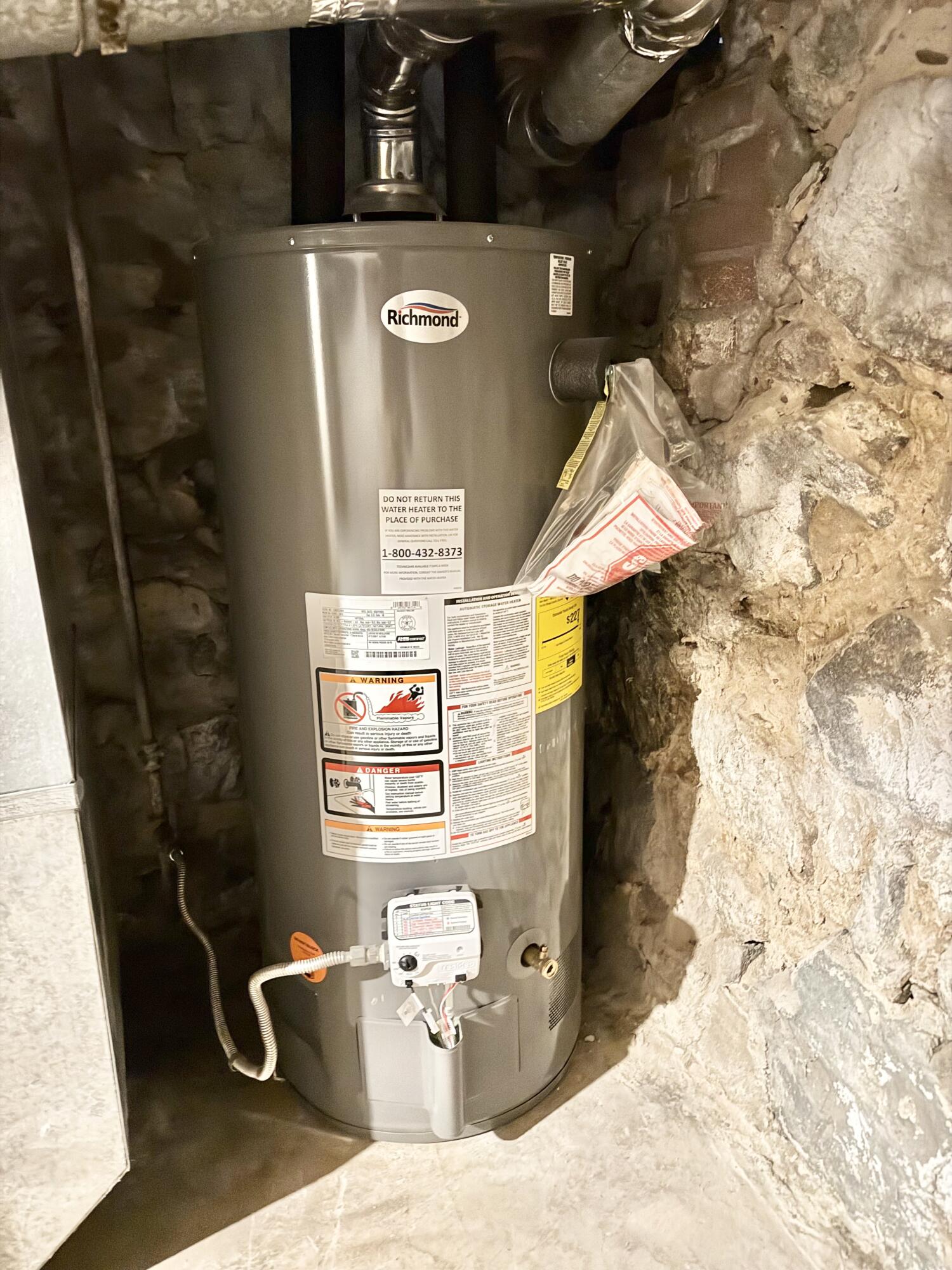 46 Hoskins Street Hesperia, MI 49421 - Photo 31 of 39 New Water Heater