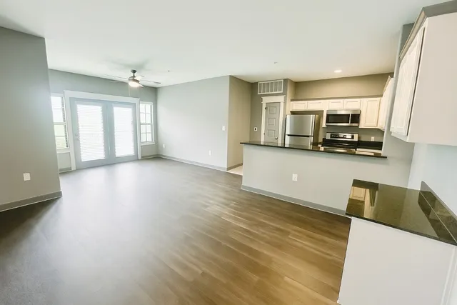 a close view of closet