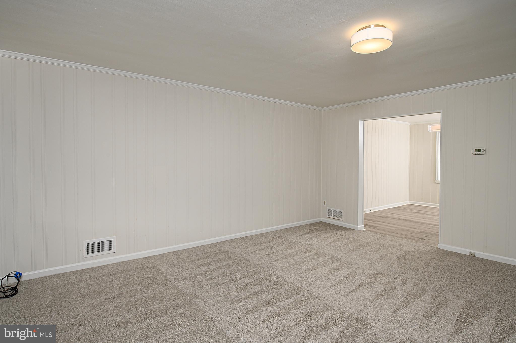 Foyer View to Living Room