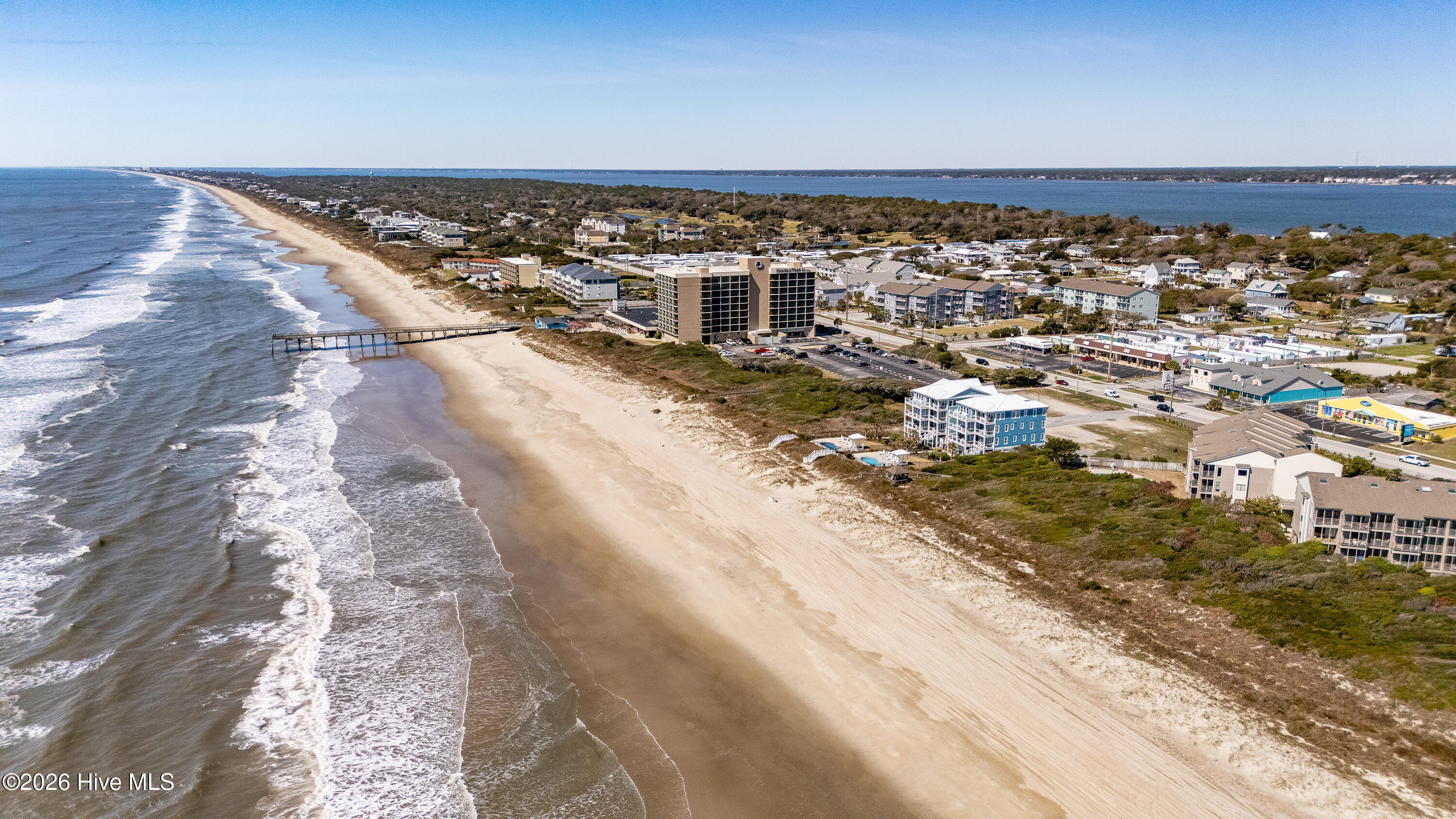2511 West Fort Macon Road, Unit 111B Atlantic Beach, NC 28512 - Photo 46 of 47 aerial view