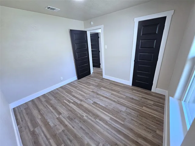 wooden floor in an empty room