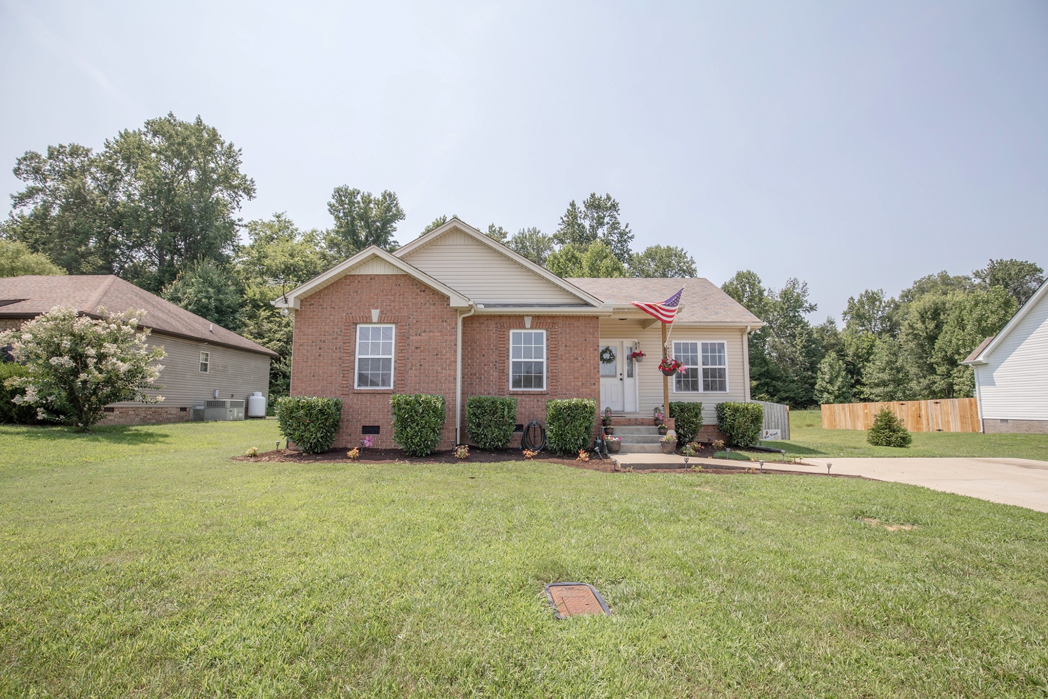 148 Filly Lane Springfield, TN 37172 - Photo 1 of 33 a front view of a house with a yard and garage