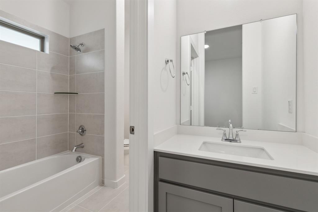 373 Yellowstar Lane Lavon, TX 75166 - Photo 22 of 32 Bathroom in the Gilmour II home plan by Trophy Signature Homes – REPRESENTATIVE PHOTO